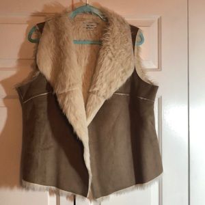 Faux Fur Lined Vest
